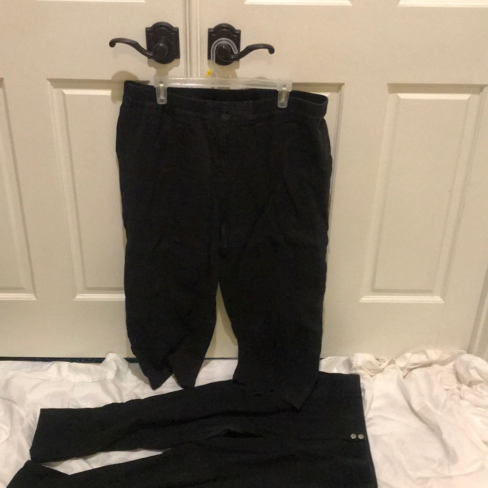 NWOT Various Chico’s Capri And Black Pants - Picture 5 of 10